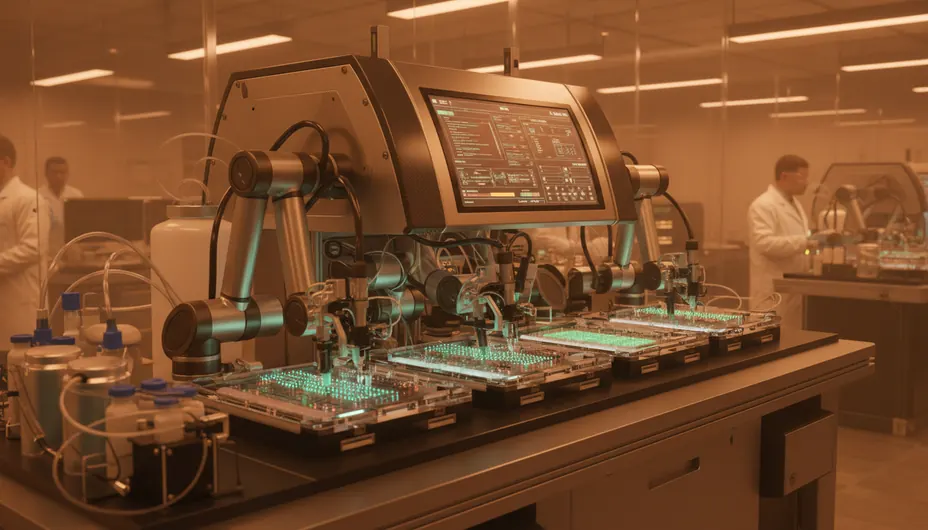 Modern diagnostic laboratory equipment